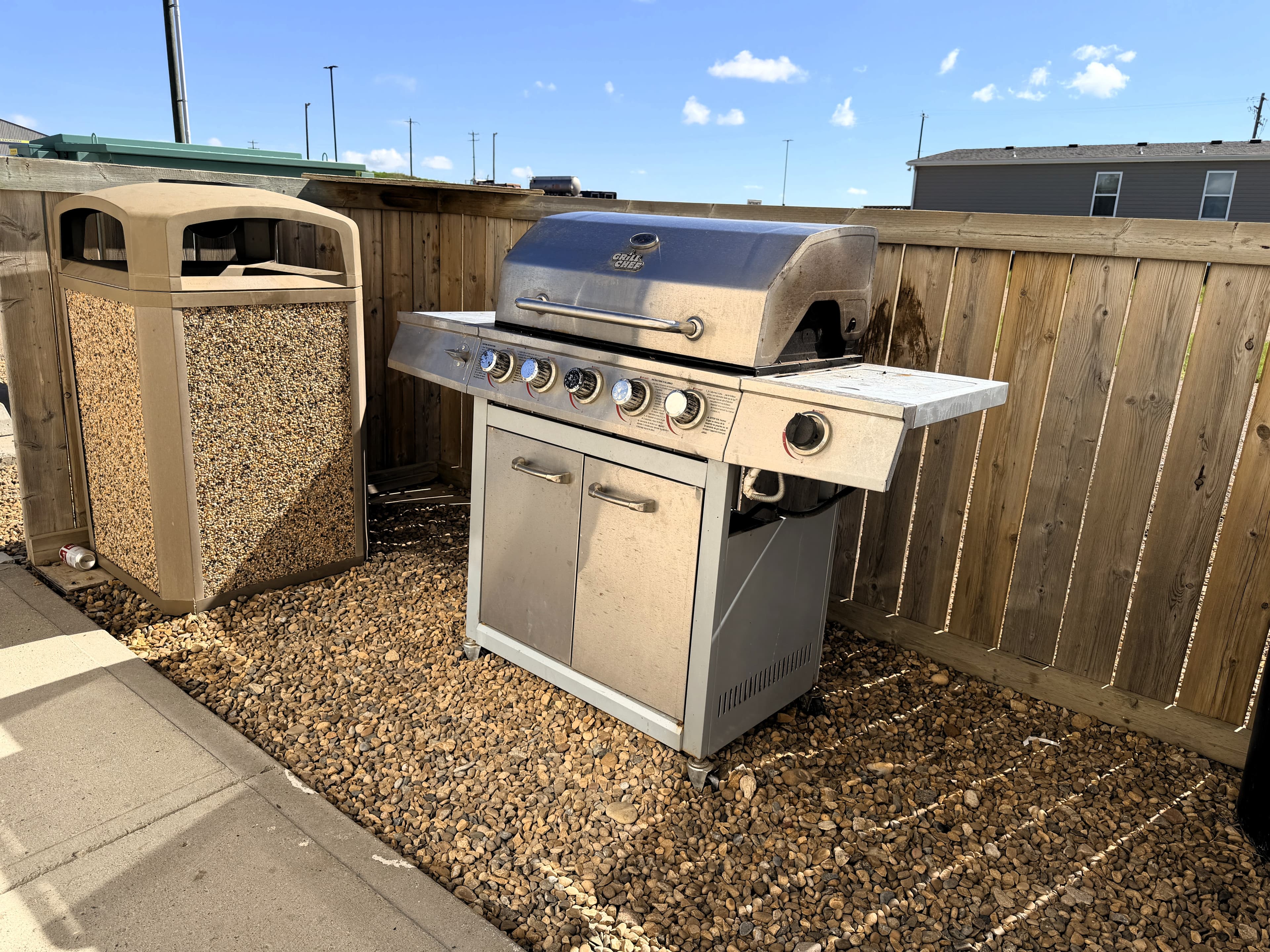 BBQ picnic area
